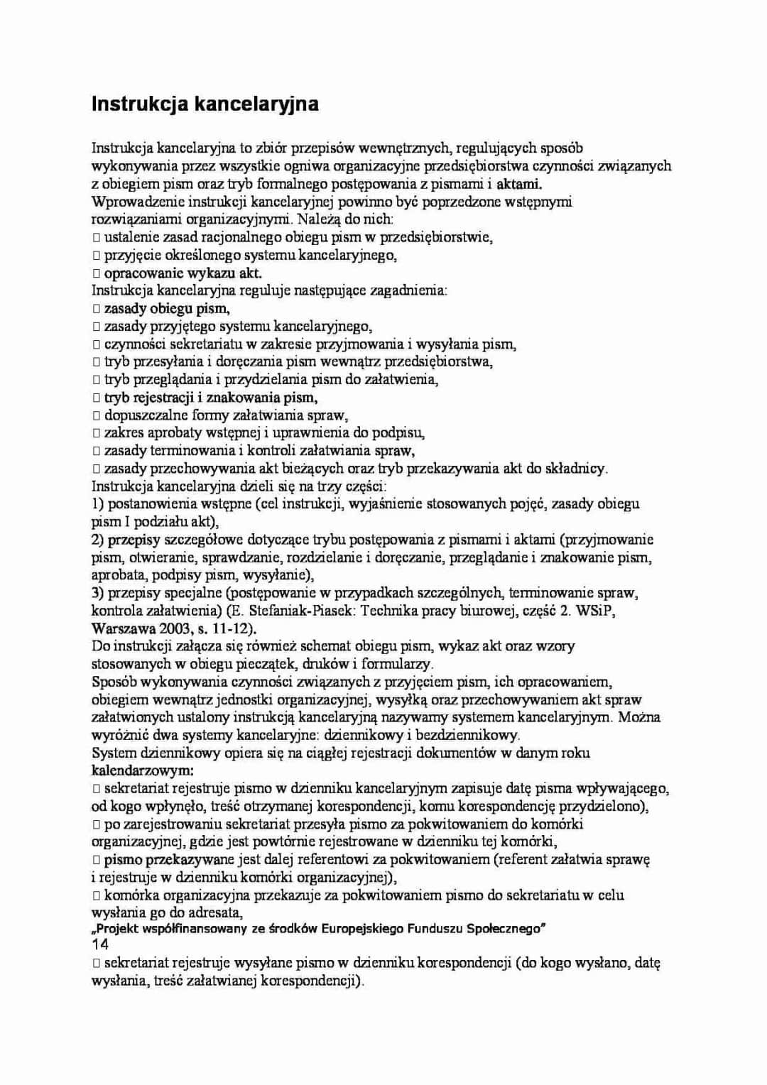 Co to jest instrukcja kancelaryjna i jak uniknąć błędów w dokumentacji