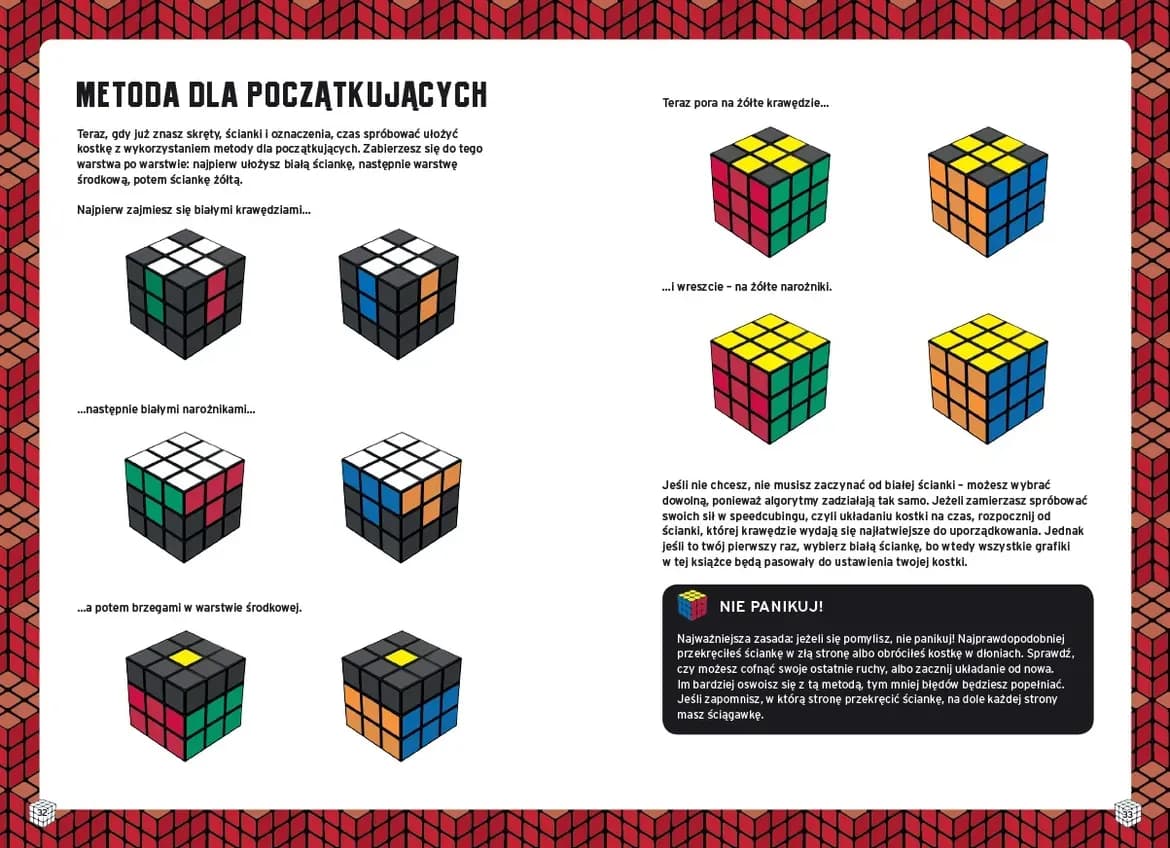 Instrukcja jak ułożyć kostkę rubika – proste kroki, które działają